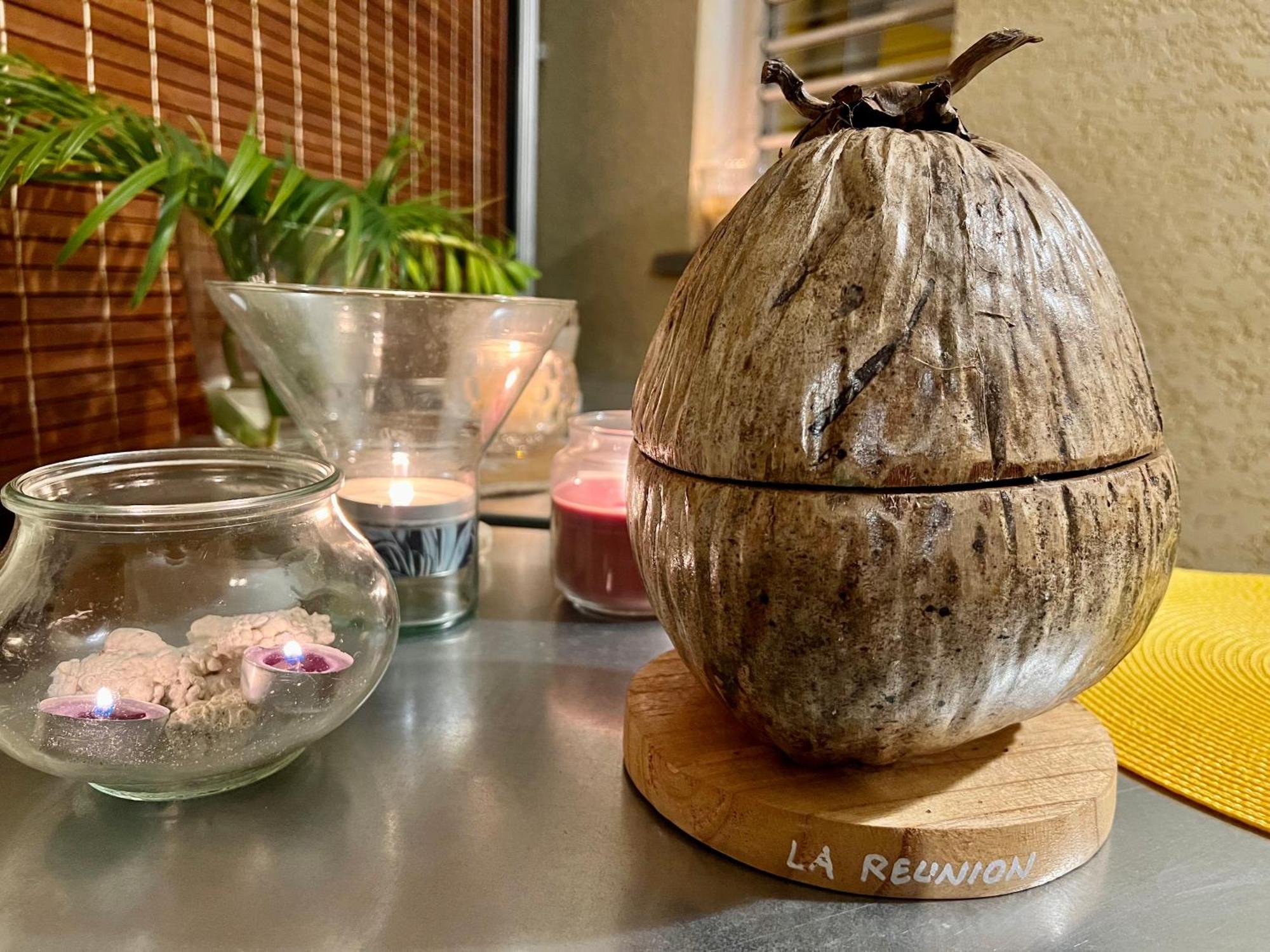 Villa Ti Moon, Entre Deux, Piscine Bagian luar foto
